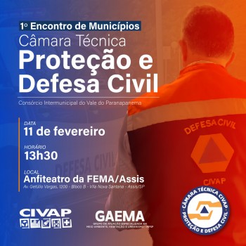 Câmara Técnica de Proteção e Defesa Civil em Assis